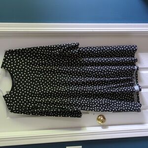 Gudrun Sjoden polka dot jersey dress